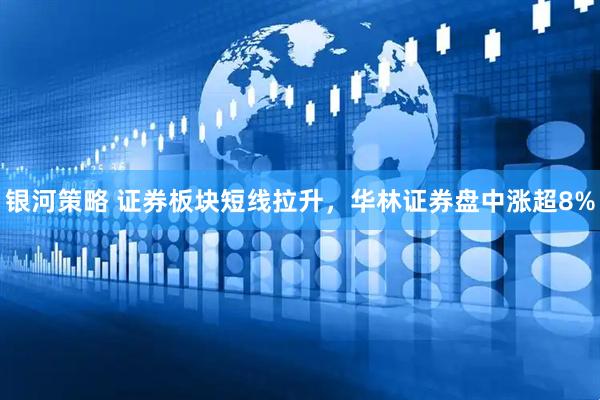 银河策略 证券板块短线拉升，华林证券盘中涨超8%