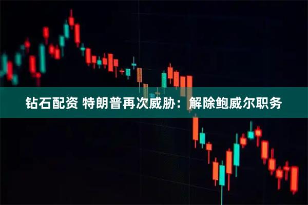 钻石配资 特朗普再次威胁：解除鲍威尔职务